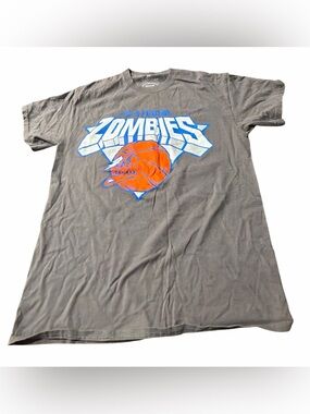 Flatbush Zombies Psilocybin 69 Graphic Tee Size Medium Gray Band Merch